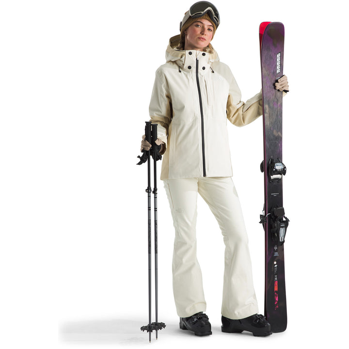 The North Face Snoga Pants - Women's White Dune/White Dune