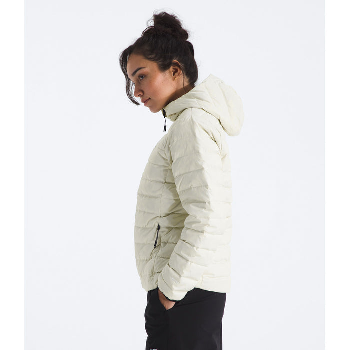 The North Face Classic Down Hooded Jacket - Women's White Dune