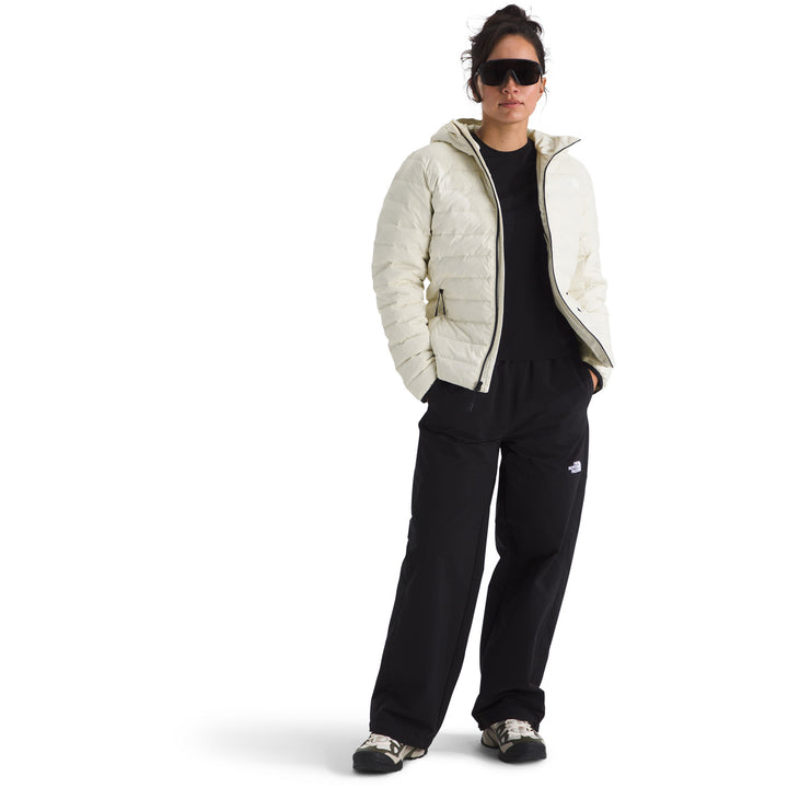 The North Face Classic Down Hooded Jacket - Women's White Dune