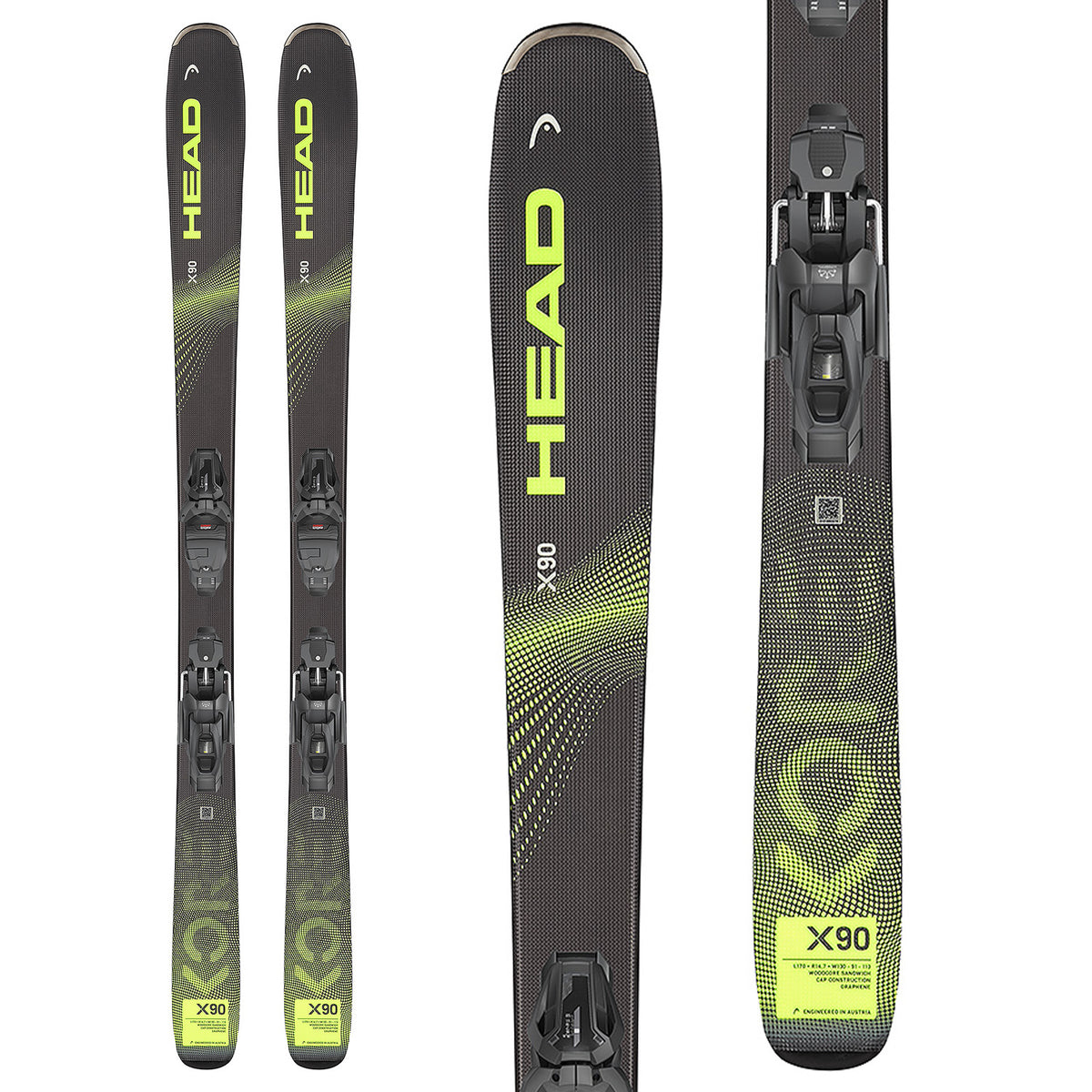 Head Kore X 90 LYTE-PR Skis + PR 11 Bindings 2023