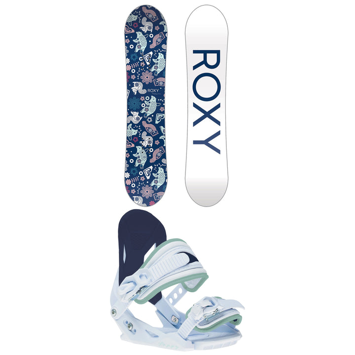 Roxy Poppy Snowboard Package - Girls' 2026