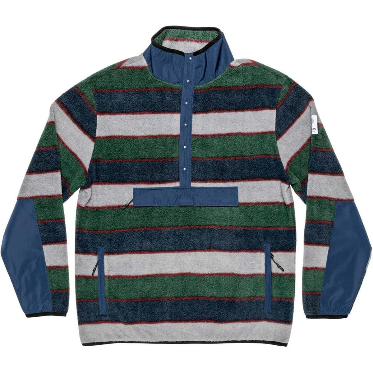 Autumn Orb Half-Snap Fleece - Men's Prep Stripe