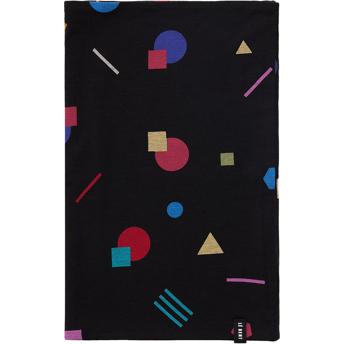Le Bent Confetti Midweight Neck Gaiter - Kids' Black