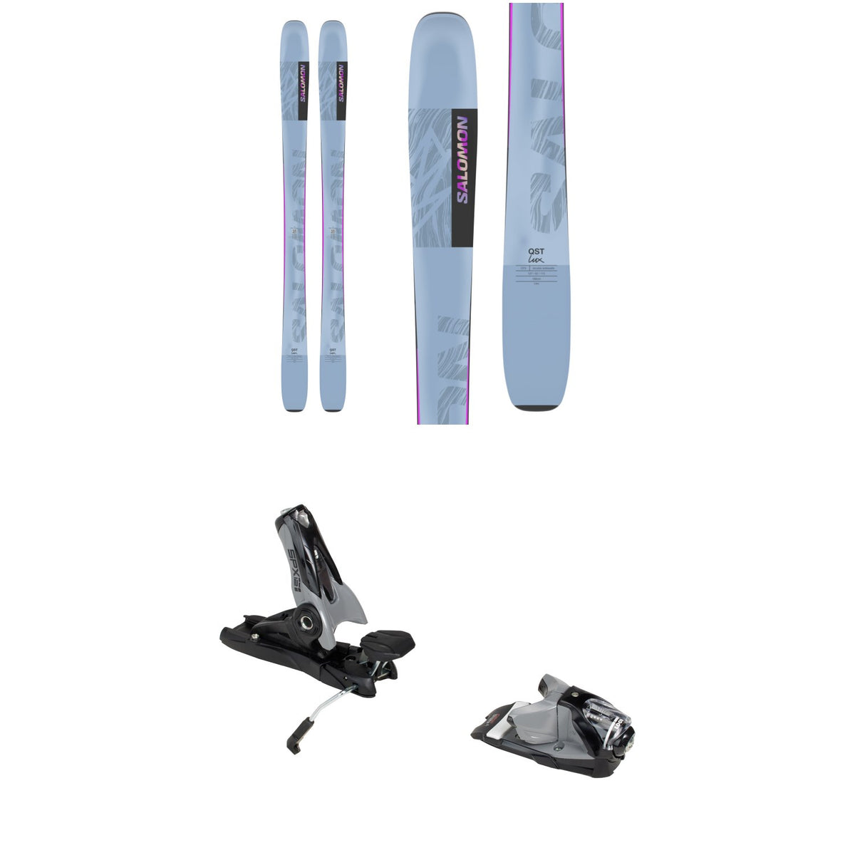 Salomon QST Lux 92 Skis + Look SPX 12 GW Pro Ski Bindings