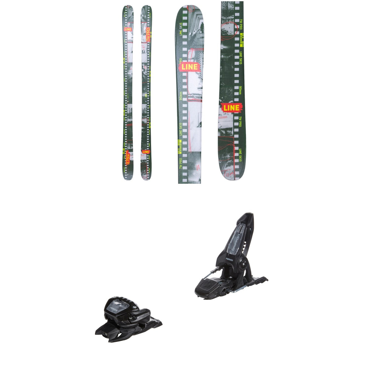 Line Skis Tom Wallisch Pro Skis + Marker Griffon 13 ID Ski Bindings 2026