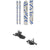Salomon QST 106 Skis + ATK Raider 13 Evo Alpine Touring Ski Bindings 2026