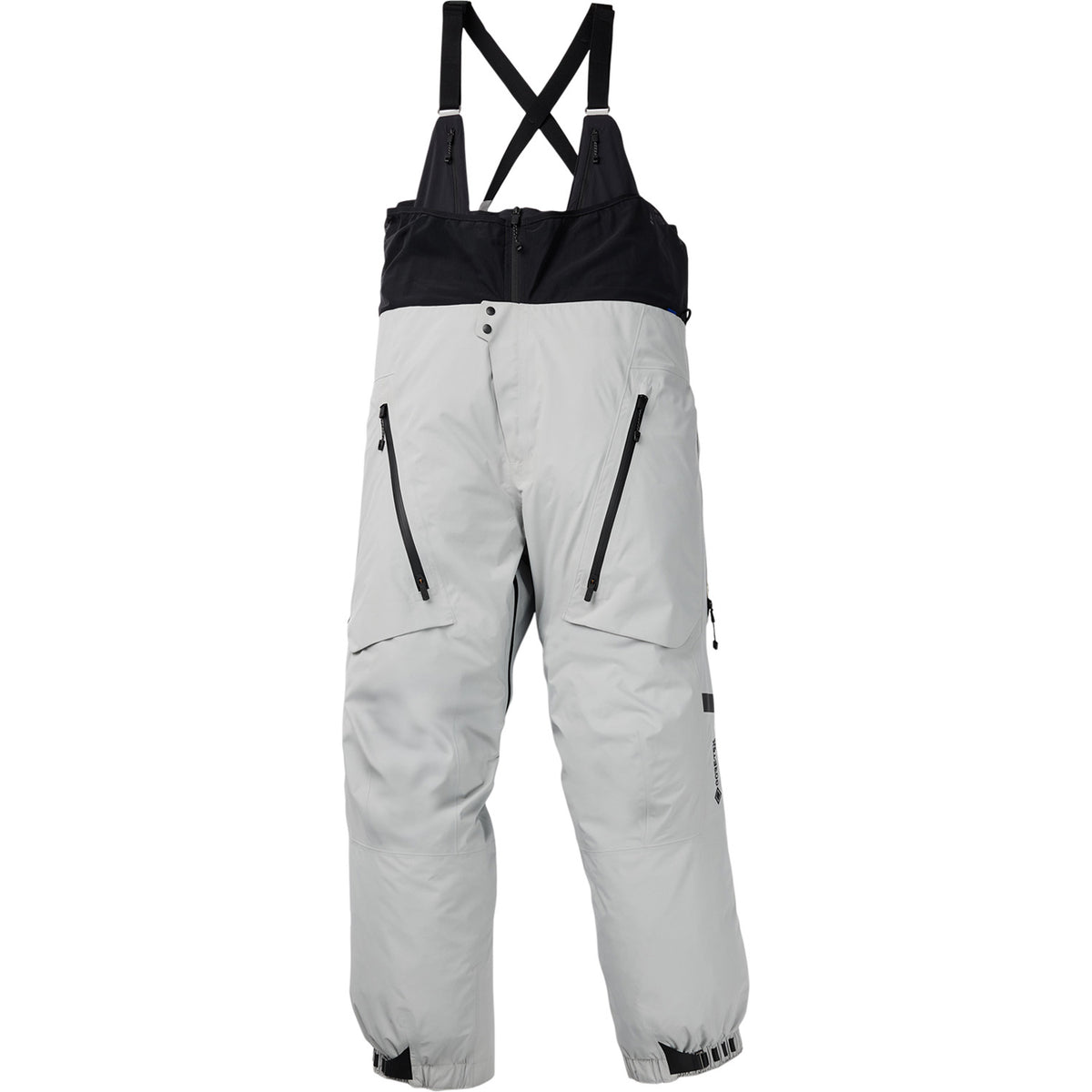 Burton AK GORE-TEX Fragment 3L Bibs - Men's Apparition Gray/True Black
