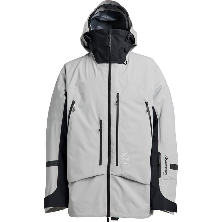 Burton AK GORE-TEX Fragment 3L Jacket - Men's Apparition Gray/True Black