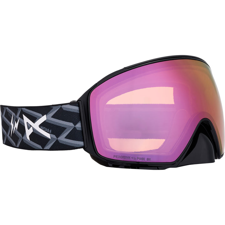 Anon M4 Cylindrical Fragment Low Bridge Goggles Fragment/Perceive Cloudy Pink