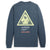 evo Triad Long-Sleeve T-Shirt - Unisex Petrol Blue