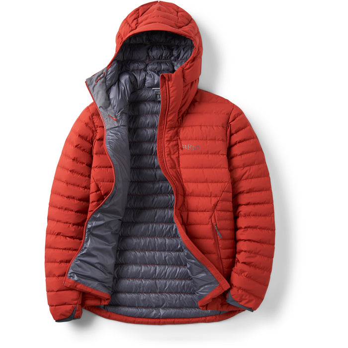 Rab® Microlight Windstopper Hoody - Men's Tuscan Red