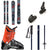 K2 Dreamweaver Skis + Marker 7.0 Ski Bindings + Atomic Hawx Jr R4 Ski Boots + evo Lil Send'r Adjustable Ski Poles - Kids'