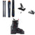 K2 Mindbender 90 C Skis + Look SPX 12 GW Pro Ski Bindings + Rossignol Track 90 HV+ Ski Boots