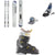 K2 Mindbender 90 C W Skis + Marker Squire 11 Ski Bindings + Rossignol Alltrack Pro 80 Ski Boots - Women's