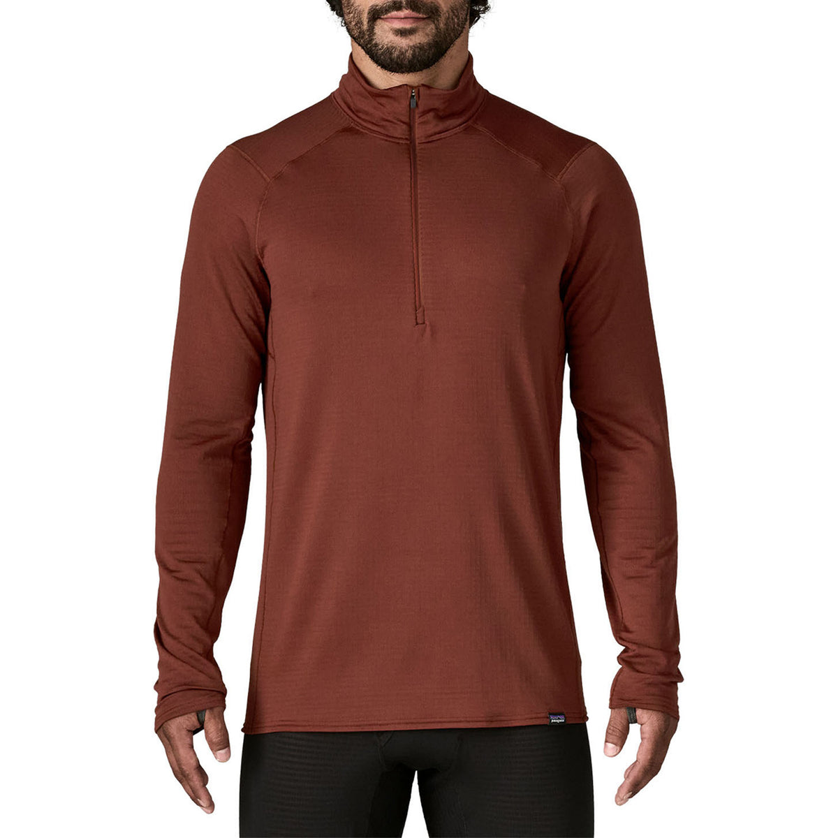 Patagonia Capilene® Thermal Weight Zip-Neck Top - Men's Dried Vanilla