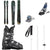 K2 Mindbender 85 W Skis + Marker Squire 11 Ski Bindings + Salomon Select Wide R 60 GW Ski Boots + evo Merge Ski Poles