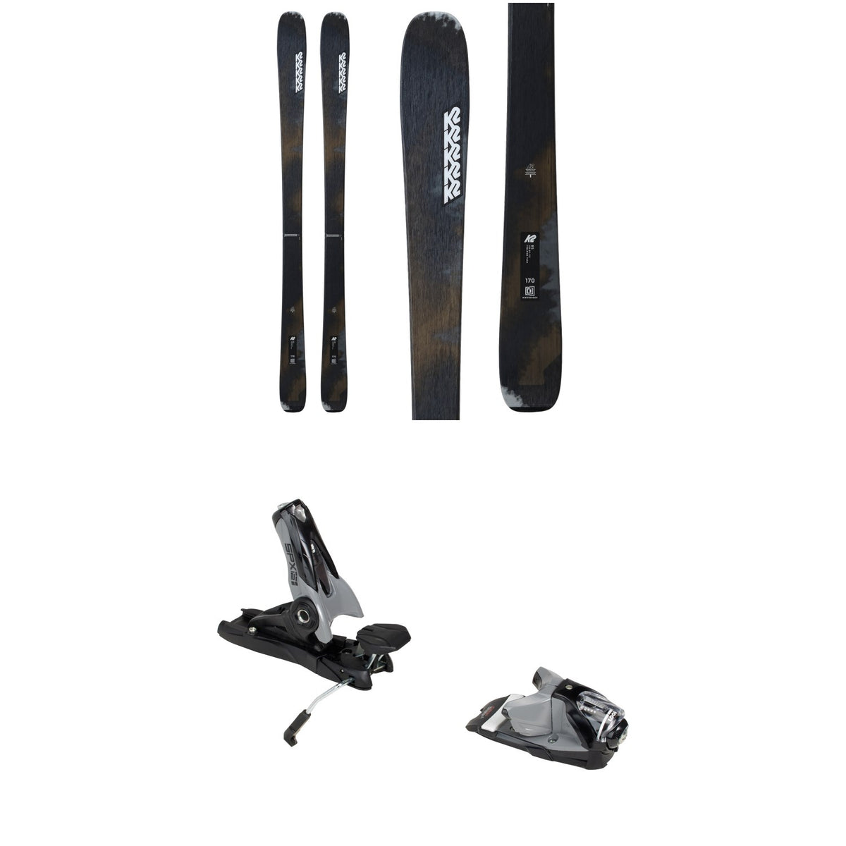 K2 Mindbender 85 Skis + Look SPX 12 GW Pro Ski Bindings