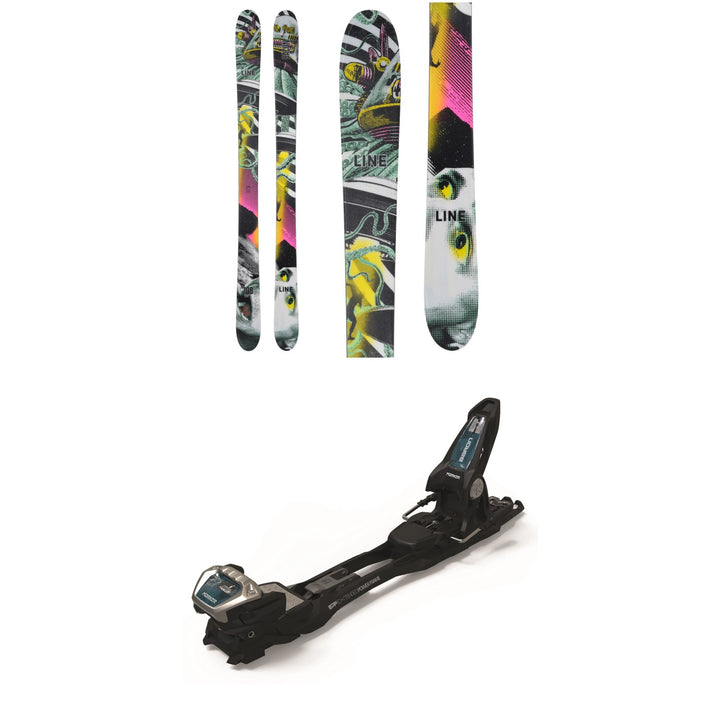 Line Skis Bacon 108 Skis + Marker Baron EPF 13 L Alpine Touring Ski Bindings