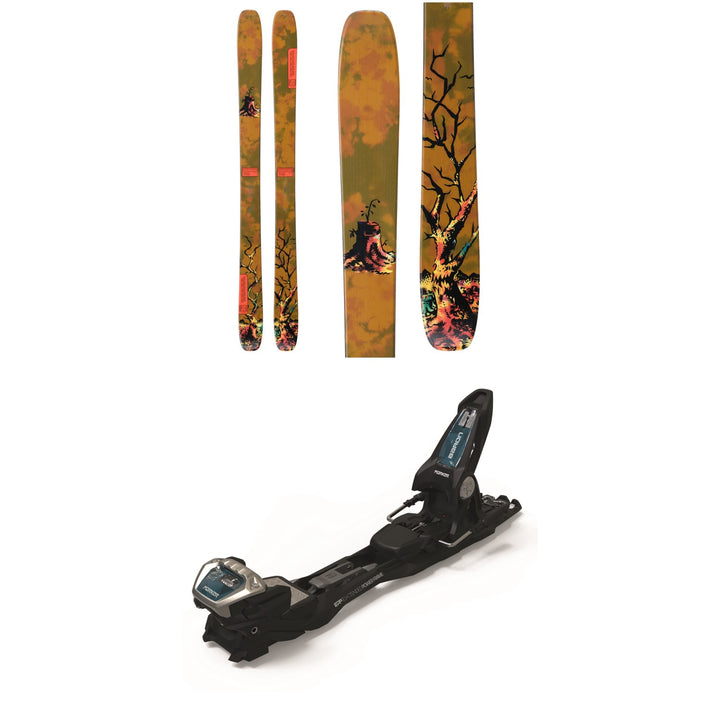 K2 Reckoner 110 Skis + Marker Baron EPF 13 S Alpine Touring Ski Bindings