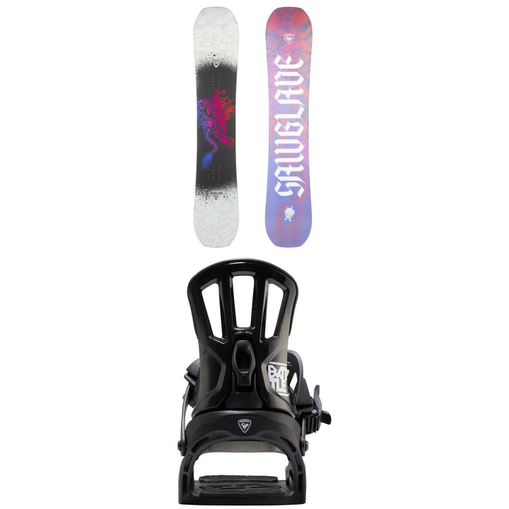 Rossignol Sawblade Snowboard + Battle Snowboard Bindings 2026