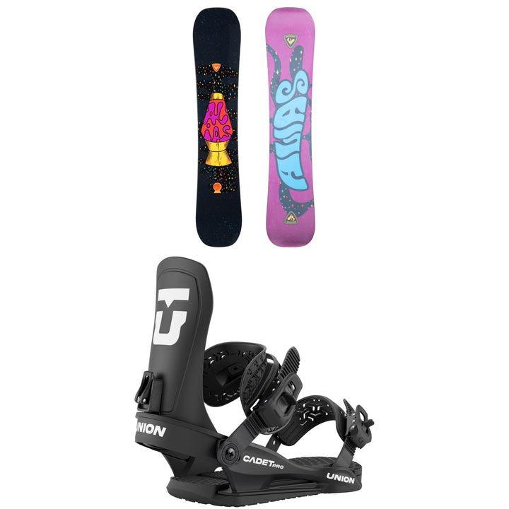 Rossignol Alias Snowboard + Union Cadet Pro Snowboard Bindings - Kids' 2026