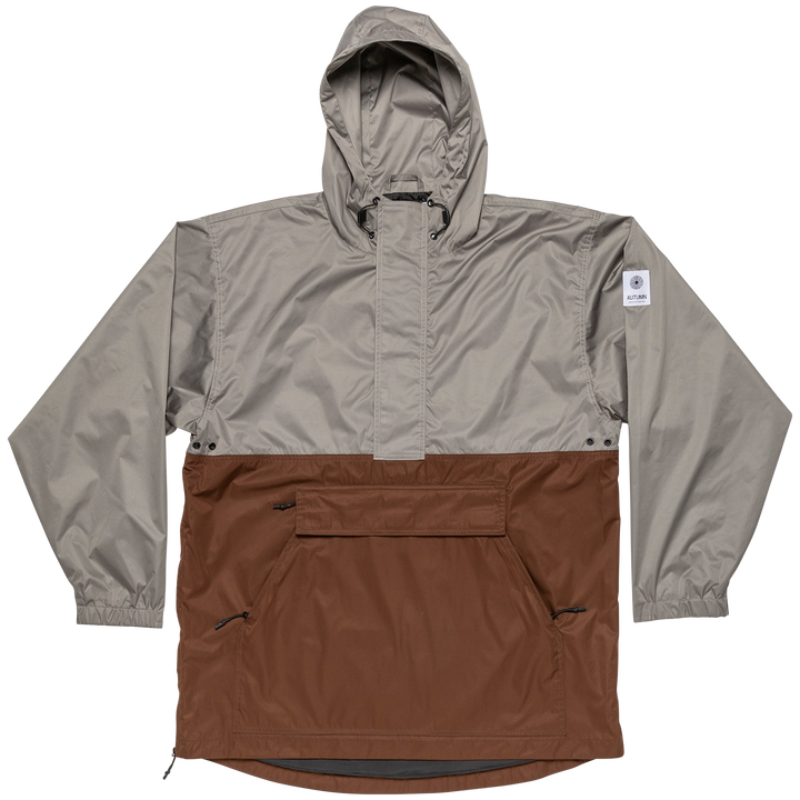 Autumn Casacde Anorak - Men's Grey/Brown