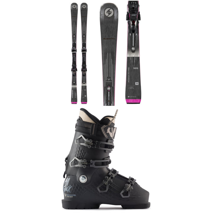 Blizzard Phoenix R14 Skis + TPX 12 Demo Bindings + Rossignol Alltrack Pro 100 MV Ski Boots
