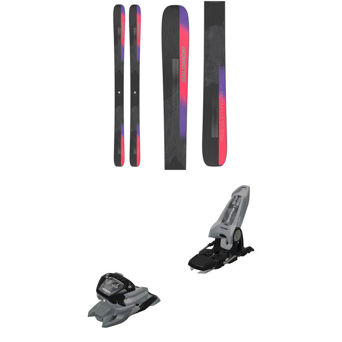 Salomon Stance 102 Skis + Marker Griffon 13 ID Ski Bindings