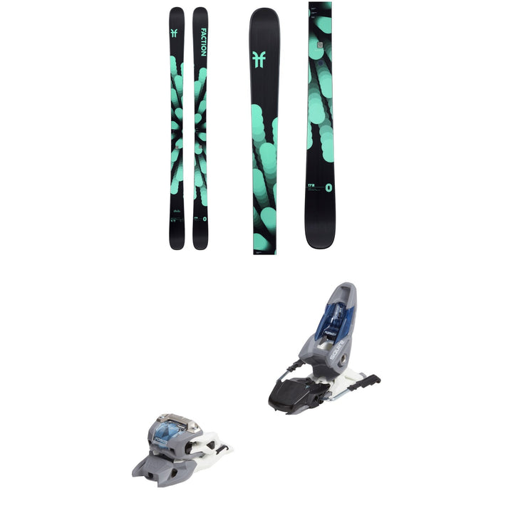 Faction Studio 0 Skis + Marker Squire 11 Ski Bindings