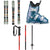 Atomic Bent Jr Skis + C5 GW Ski Bindings + Tecnica JT Pearl 3 Ski Boots + LEKI Rider Ski Poles - Kids'