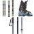 Atomic Bent Jr Skis + C5 GW Ski Bindings + Salomon QST Access 70 T GW Ski Boots + evo Lil Send'r Adjustable Ski Poles - Kids'