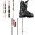 Atomic Maven 84 Skis + M10 GW Bindings + Salomon S/PRO HV R 80 Ski Boots - Women's + Season Primer Ski Poles