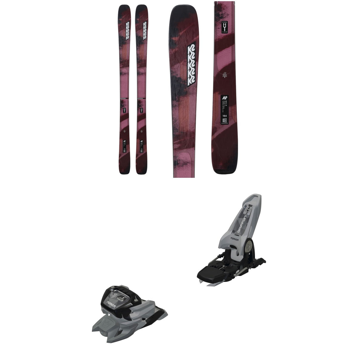 K2 Mindbender 89 Ti W Skis + Marker Griffon 13 ID Ski Bindings