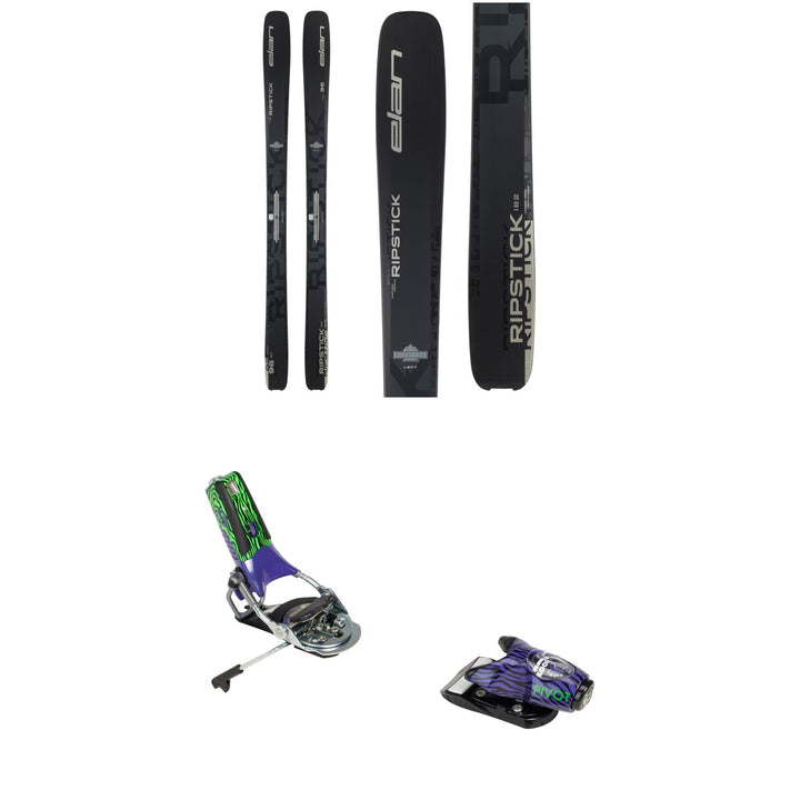 Elan Ripstick 96 Black Edition Skis + Look x evo Pivot 2.0 15 GW Ski Bindings 2026