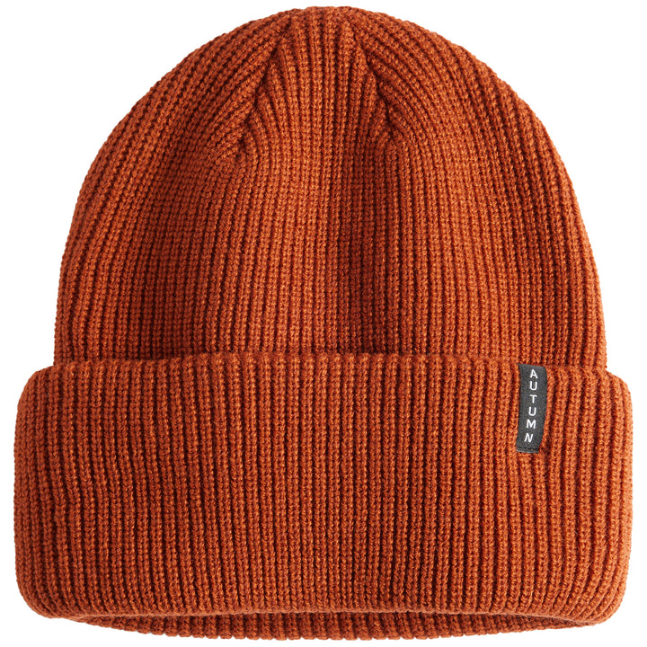 Autumn Select Solid Beanie Terracotta