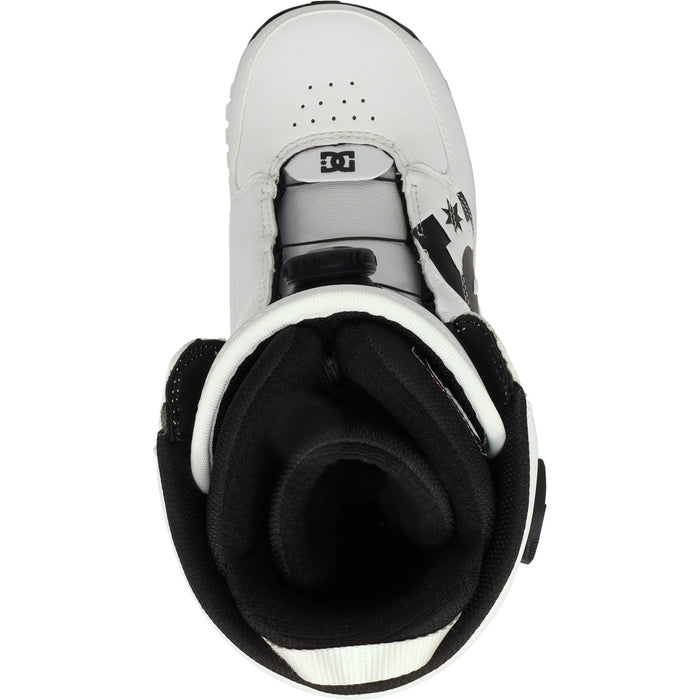 DC Control Snowboard Boots White/Black/White