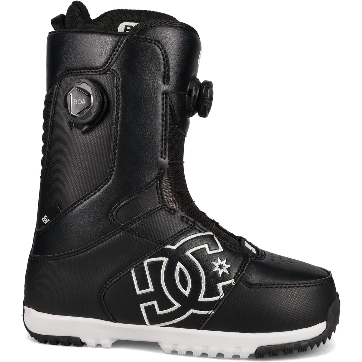 DC Control Snowboard Boots Black/Black/White