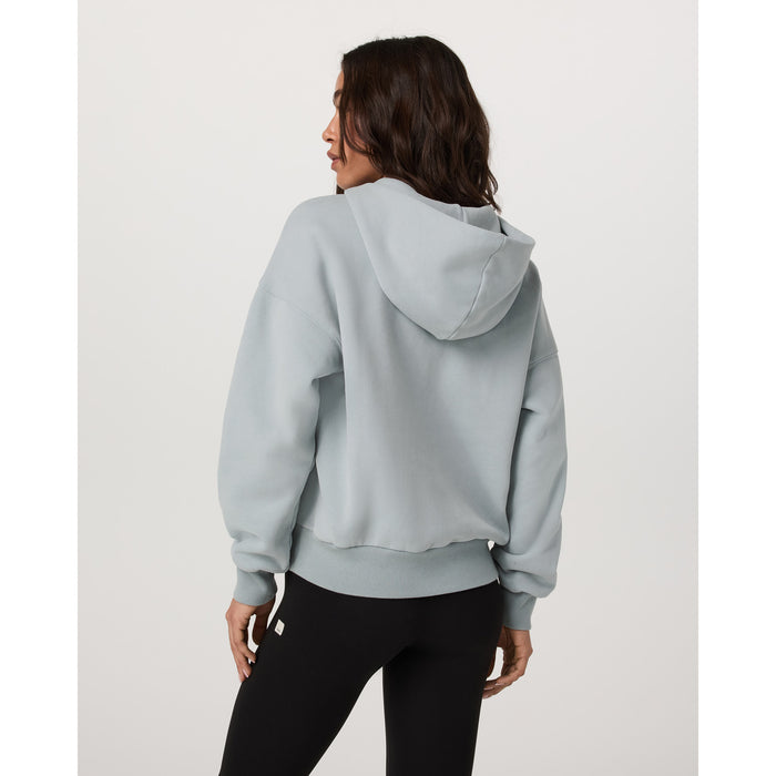 Vuori Restore Oversized Half Zip Hoodie - Women's Blue Haze