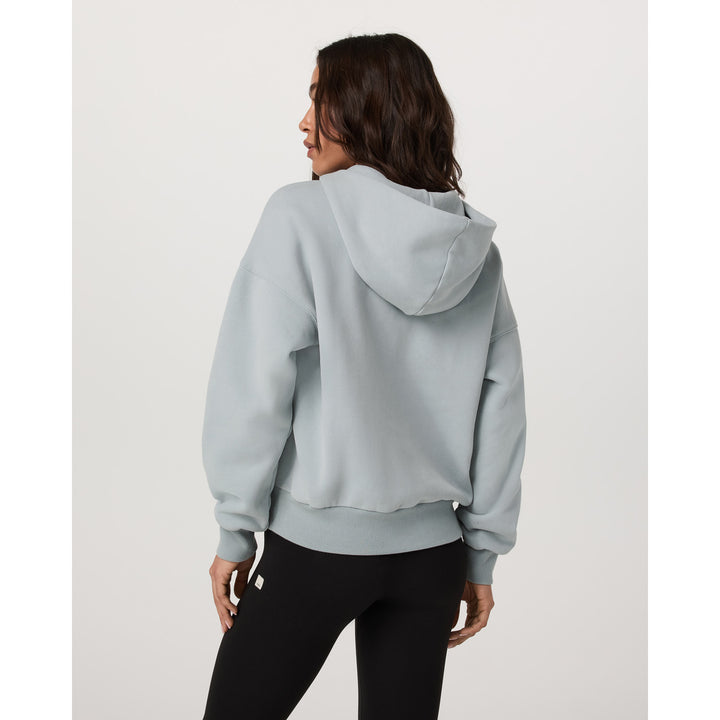 Vuori Restore Oversized Half Zip Hoodie - Women's Blue Haze