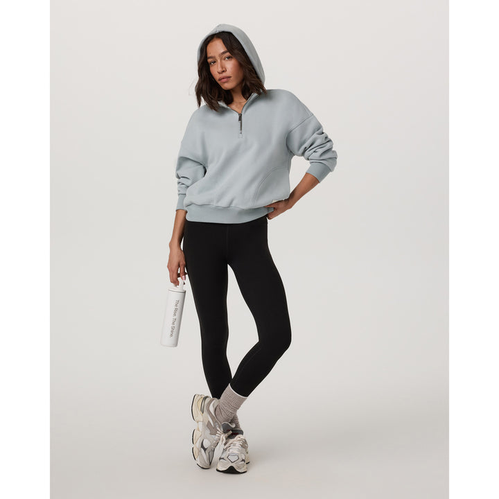 Vuori Restore Oversized Half Zip Hoodie - Women's Blue Haze