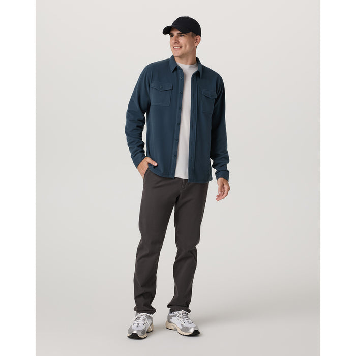 Vuori Aspen Shirt Jacket - Men's Ocean Blue
