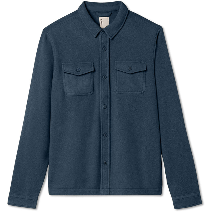 Vuori Aspen Shirt Jacket - Men's Ocean Blue