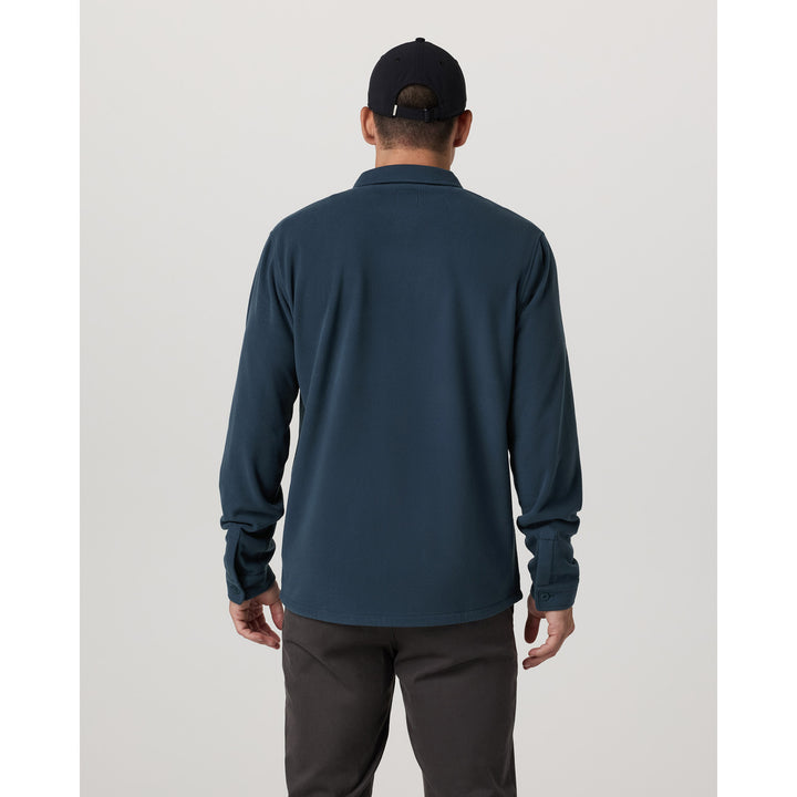 Vuori Aspen Shirt Jacket - Men's Ocean Blue