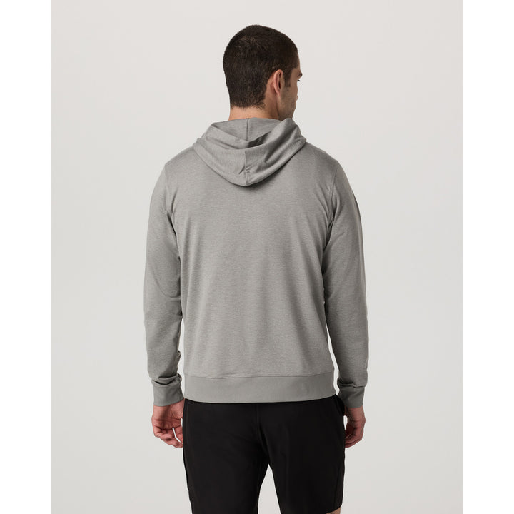Vuori Ponto Full Zip Hoodie - Men's Driftwood Heather