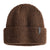 Autumn Thermal Knit Beanie Brown