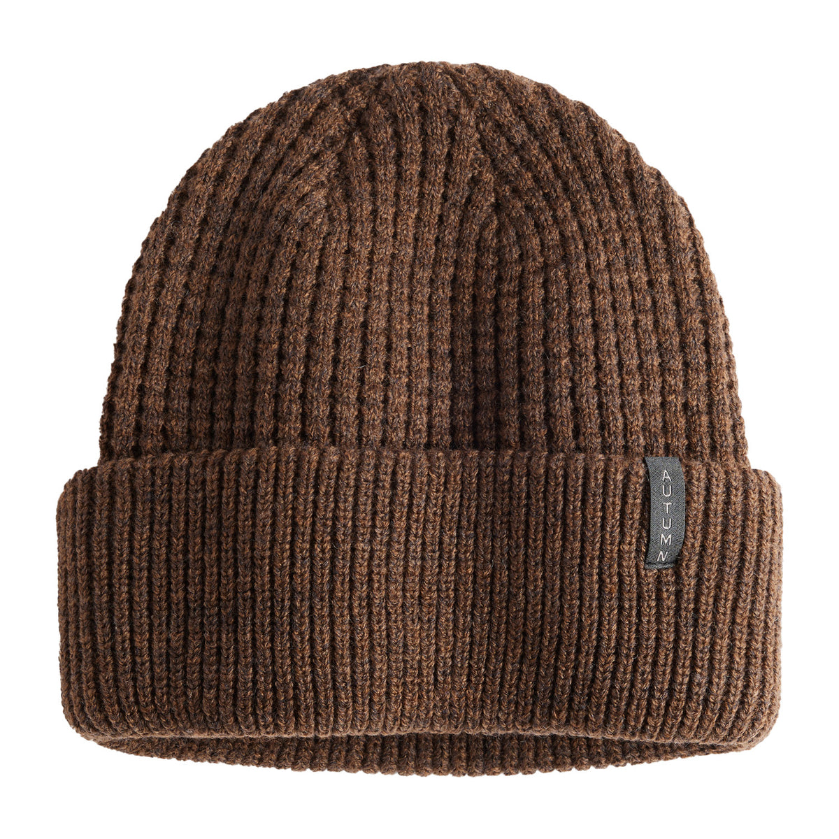 Autumn Thermal Knit Beanie Brown
