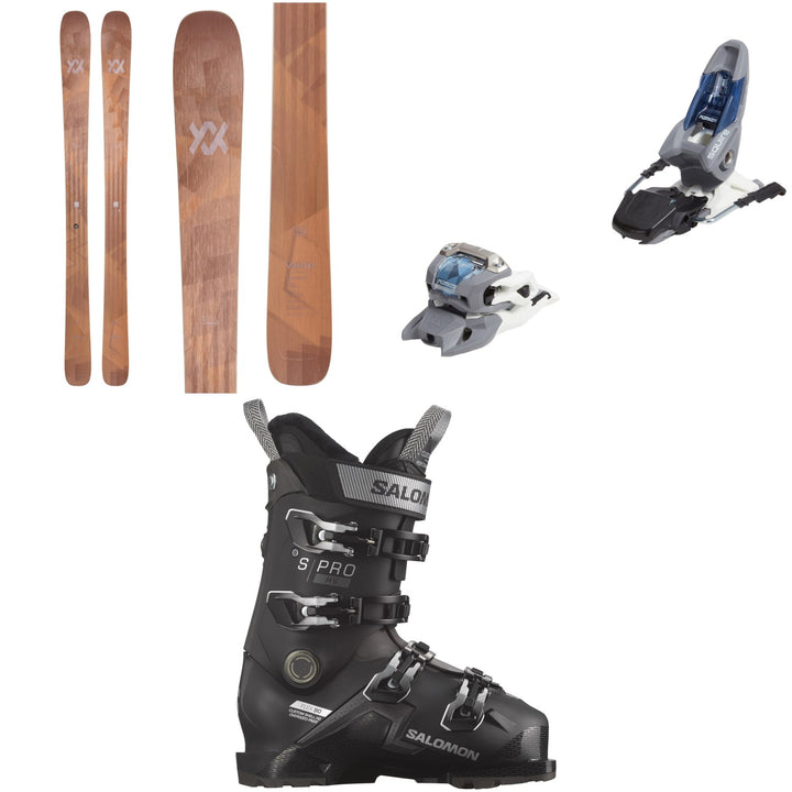 Völkl Secret 102 Skis + Marker Squire 11 Ski Bindings + Salomon S/Pro HV 90 W Ski Boots - Women's 2025