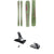 Elan Playmaker 87 Skis + Look SPX 12 GW Pro Ski Bindings