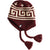Autumn Niseko Earflap Beanie Burgundy