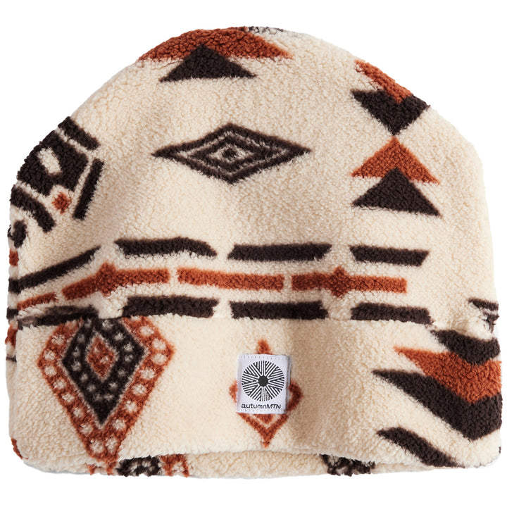 Autumn Mtn Goat Beanie Geometry